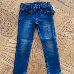 Gap Kids boys dark blue skinny leg jeans size 6
